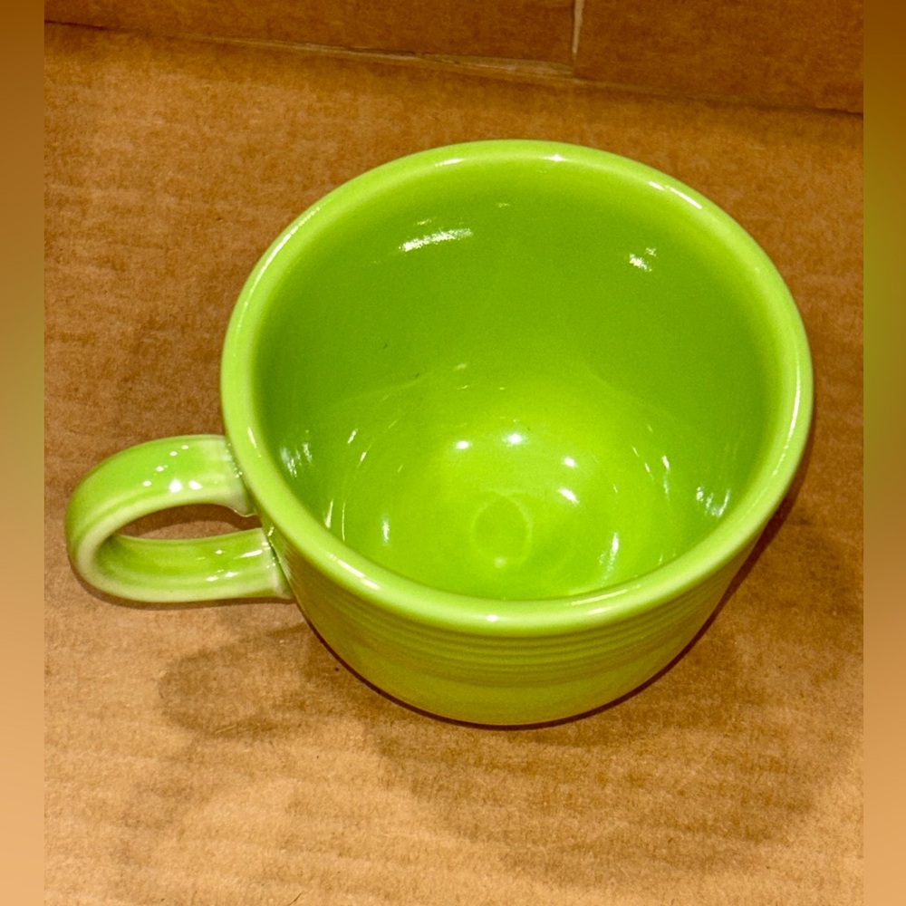 Fiesta Lime Green Color Teacup‎ Fiestaware